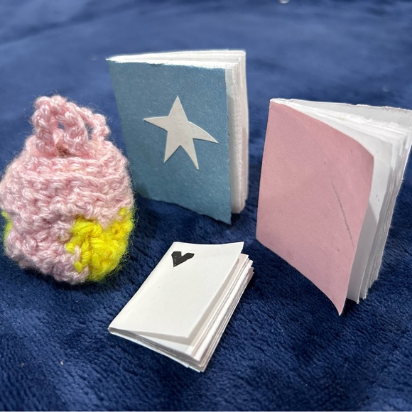 Handmade Other - Colorful Miniature Toy Book Set